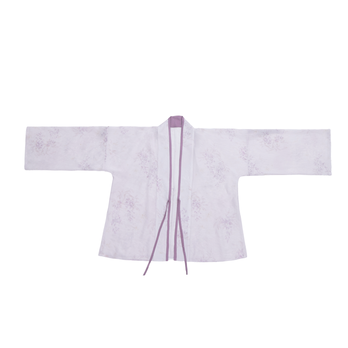 Dream Wisteria Smoothie - Original Chinese Style Elastic Waist Ru Skirt, Han Element Daily Commute Hanfu, Summer