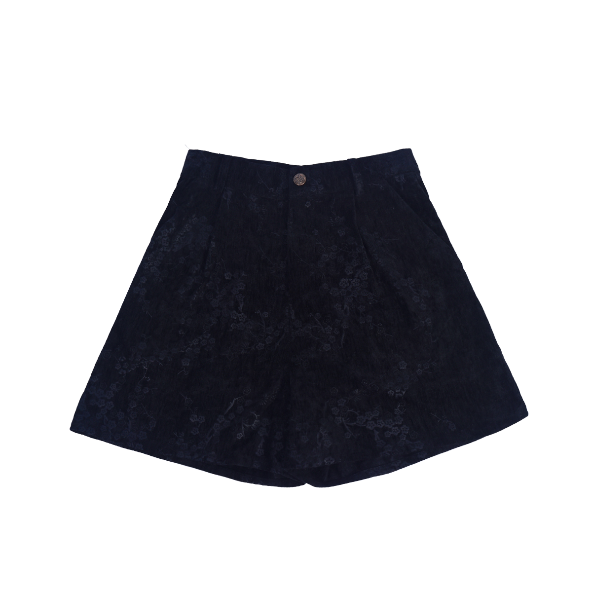 Nimeng [Coral Ode] Modified Tang Round Collar Short Jacket, Han-Inspired Chinese Shorts, Mamian Skirt, Autumn/Winter Daily Red