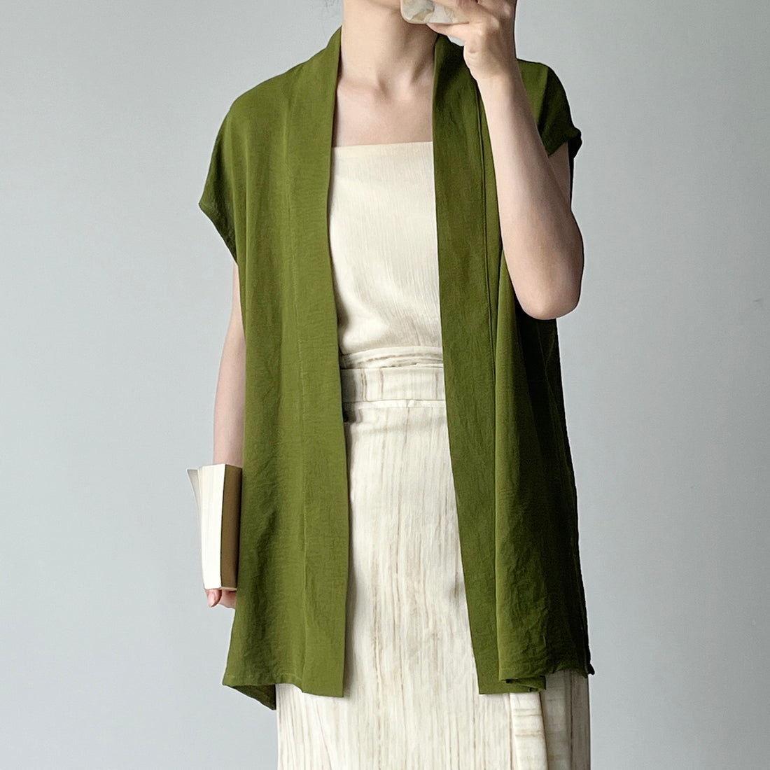 Anxiu Yingxiang Solid Song Hanfu Vest, Breathable Daily Commute