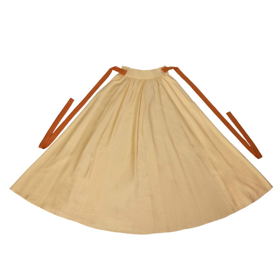 Dreamland Rainbow After Rain Original A-line Elastic Waist Skirt & Sweetheart Neck Blouse Daily Han Element