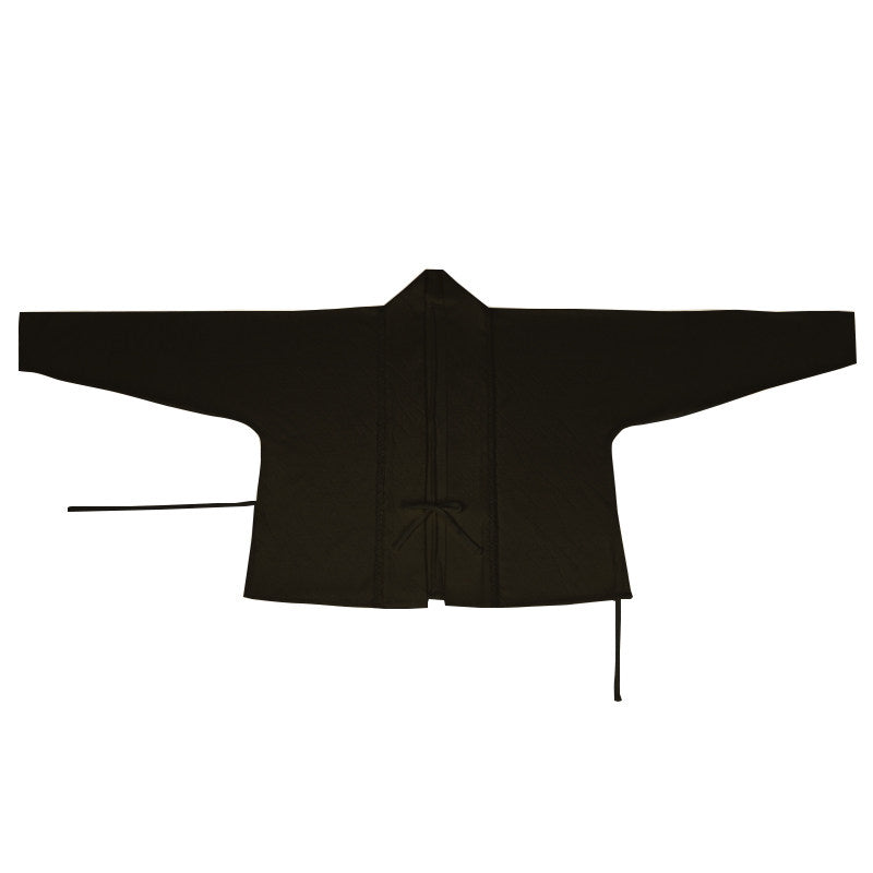 Dreamy Red Spider Lily Chinese-Style Velvet Hanfu Skirt & Batwing Sweater Jacket in Red & Black