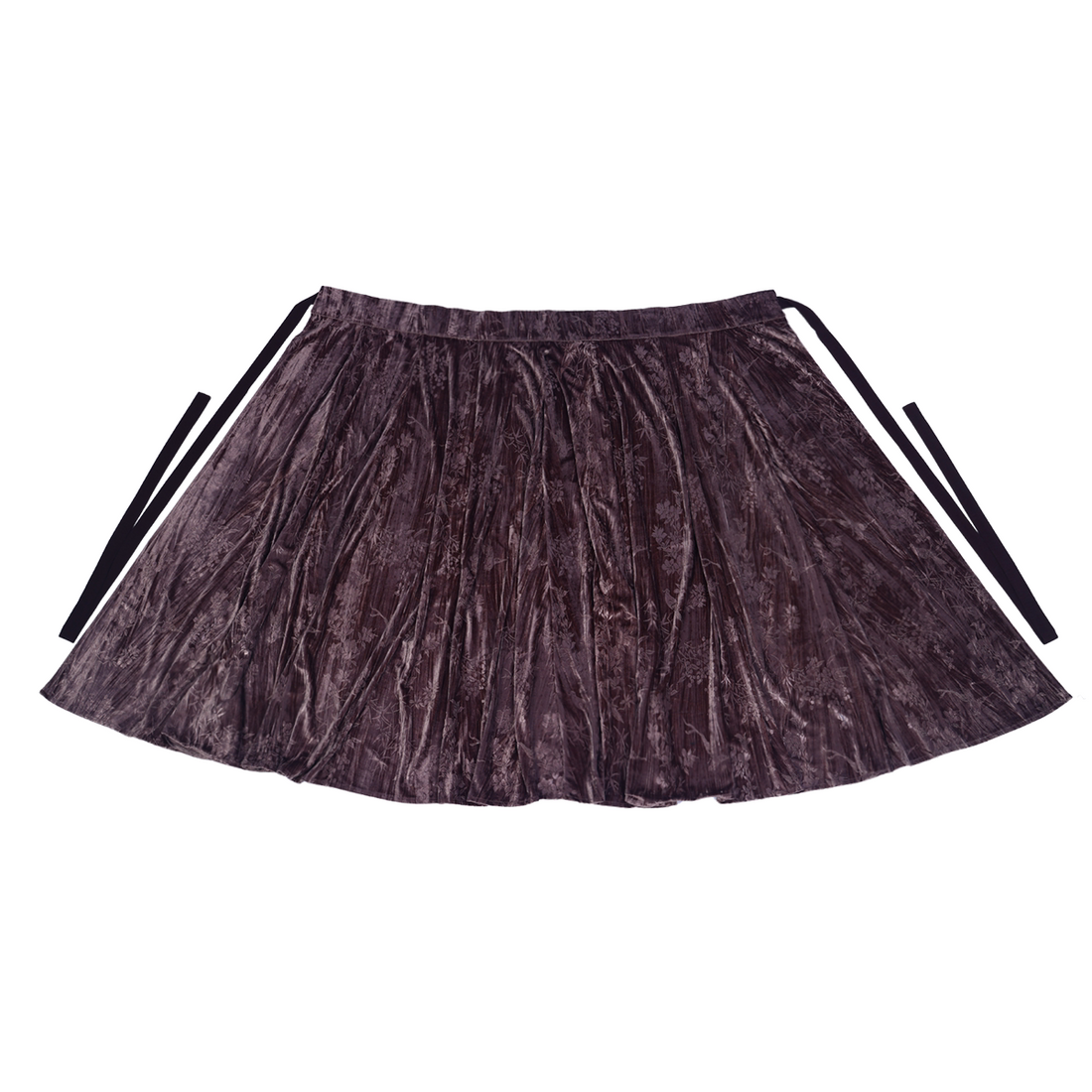 Nimeng [Flower Shadow] original Tang Hanfu velvet paneled skirt & Han-style high neck shirt, soft daily spring & autumn