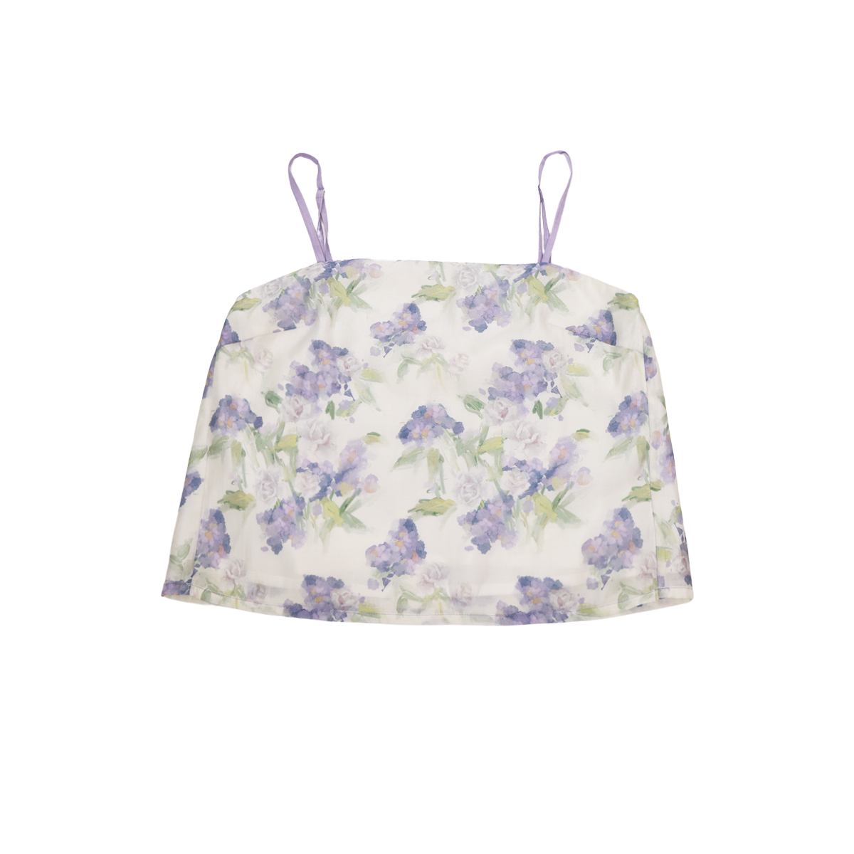 Dream Green Grape Jasmine - Chinese Tencel Jacquard Song-style Hanfu Wrap Skirt, Green & Purple, Spring/Autumn, Women's
