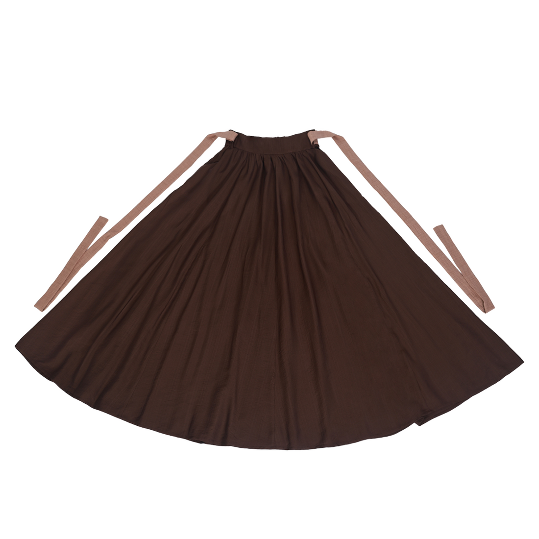 Dreamland Rainbow After Rain Original A-line Elastic Waist Skirt & Sweetheart Neck Blouse Daily Han Element