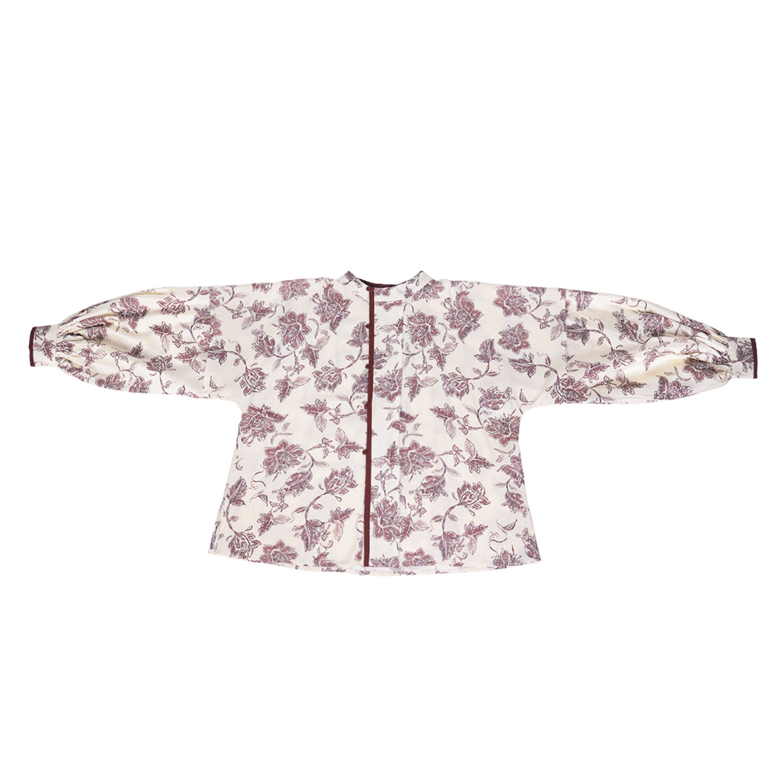Nimeng Mulan Original Han-style Round Neck Top, Vest & Split Skirt, Fall/Winter, Vintage Wine Red, Daily Commute Women's