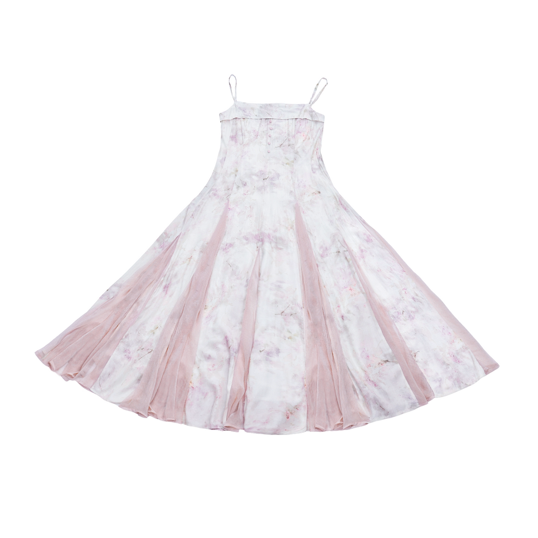 Dreamlike Original Chinese Han Dress: Full Flare, Mermaid Hem, Ripped Sleeves, Ethereal, Spring/Autumn