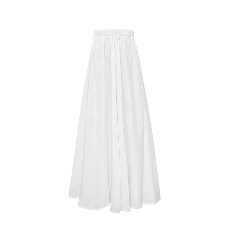Nimeng Original Lotus Song-Style Hanfu, Changgan Temple Baidie Skirt, Daily Wear, Fresh Cool Style, Spring/Fall, Beaded