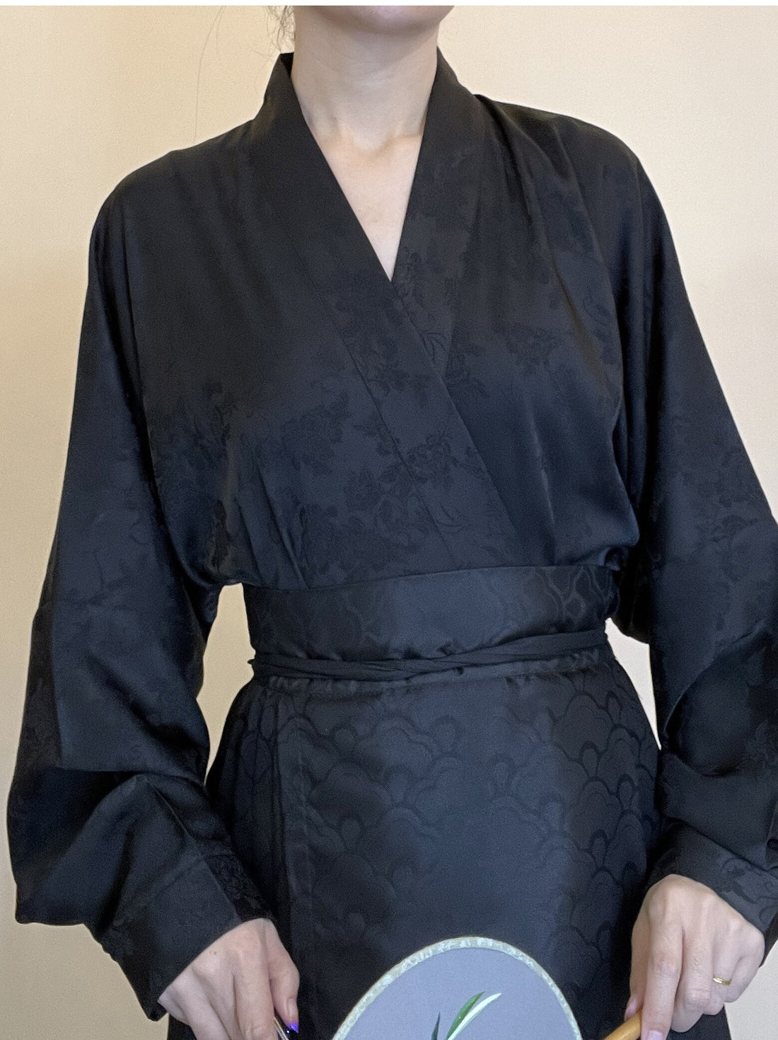 Anxiu Yingxiang Original Hanfu Women Song-style Cross Collar Jacquard Plane Sleeve Modified Han-element Fall/Winter Daily Commuter