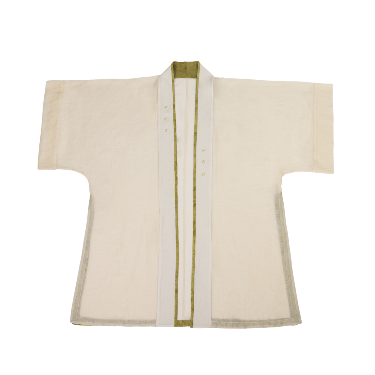 Nimeng Original Xiaoshanqing Song-Style Hanfu Pleated Skirt, Everyday Commuter Wear, Fresh Floral Beading for Spring & Fall