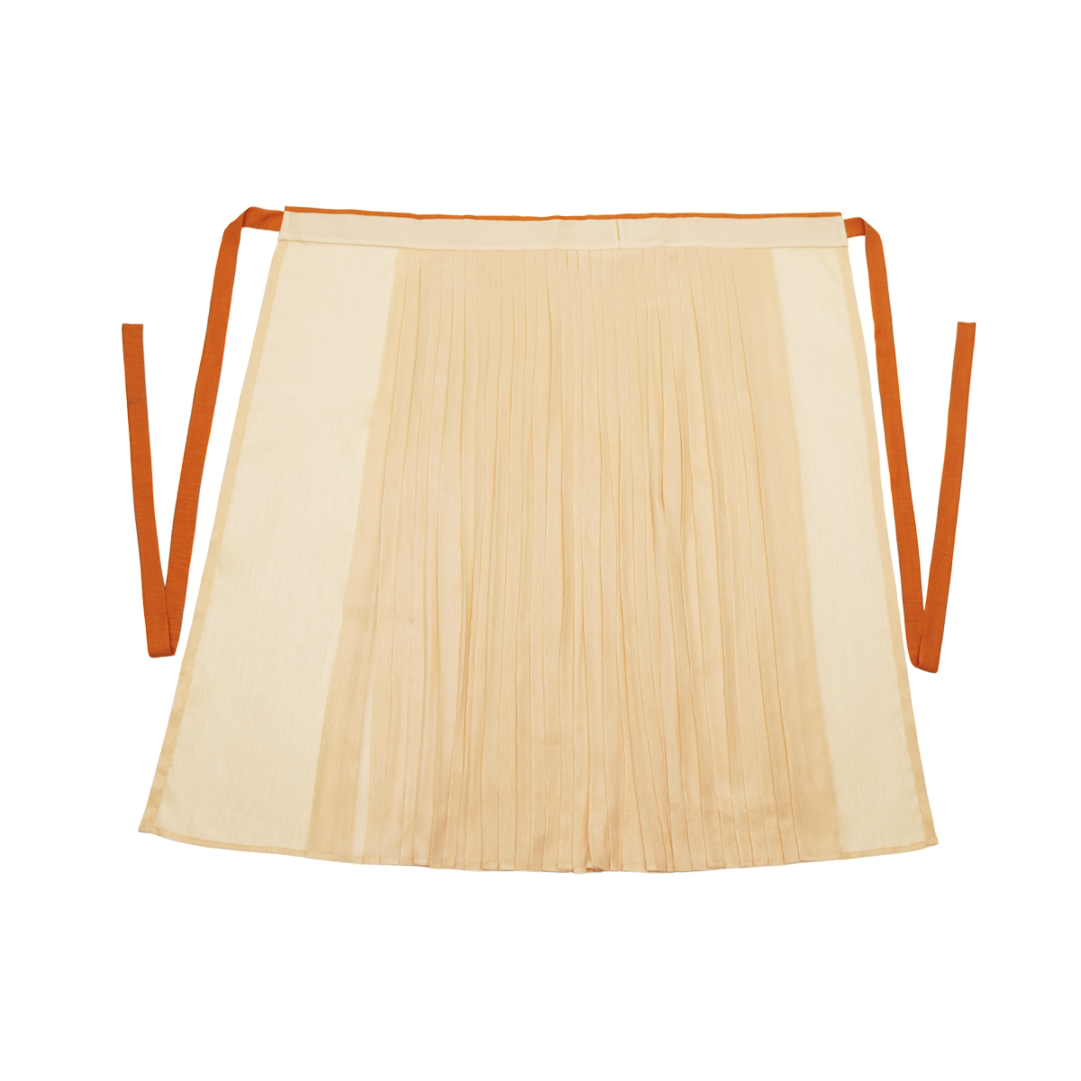 Ni Meng Chun Cha Original Wanli Long Robe & Hundred Pleat Skirt, Ming & Song Hanfu, Tencel Brocade, Daily Commute Women's