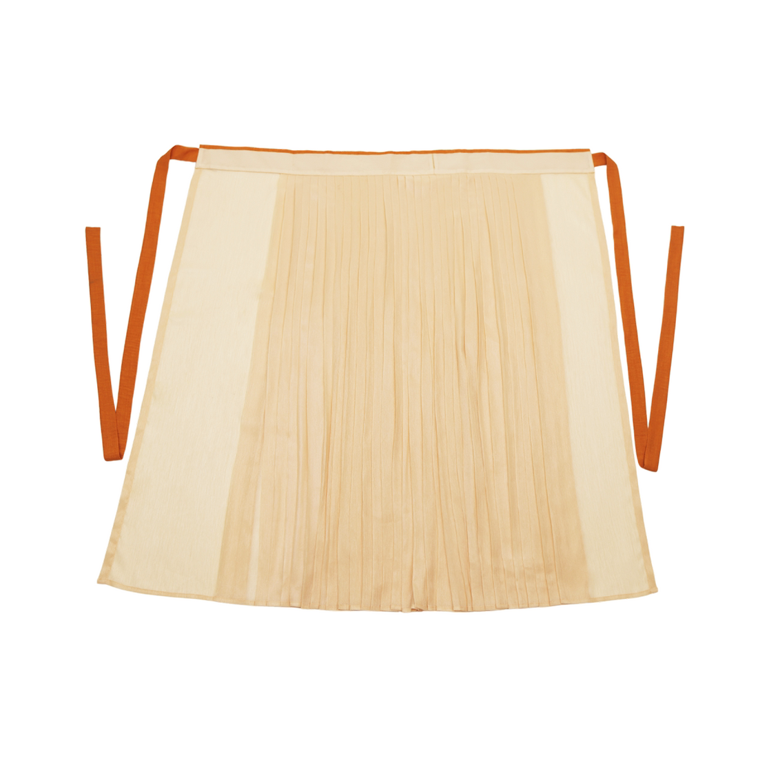 Ni Meng Chun Cha Original Wanli Long Robe & Hundred Pleat Skirt, Ming & Song Hanfu, Tencel Brocade, Daily Commute Women's
