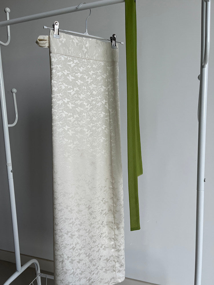 Song-style 2-Piece Hanfu: Swirl Half Skirt & Wu Zhou Beizi for Daily Commute - Anxiu Yingxiang Original