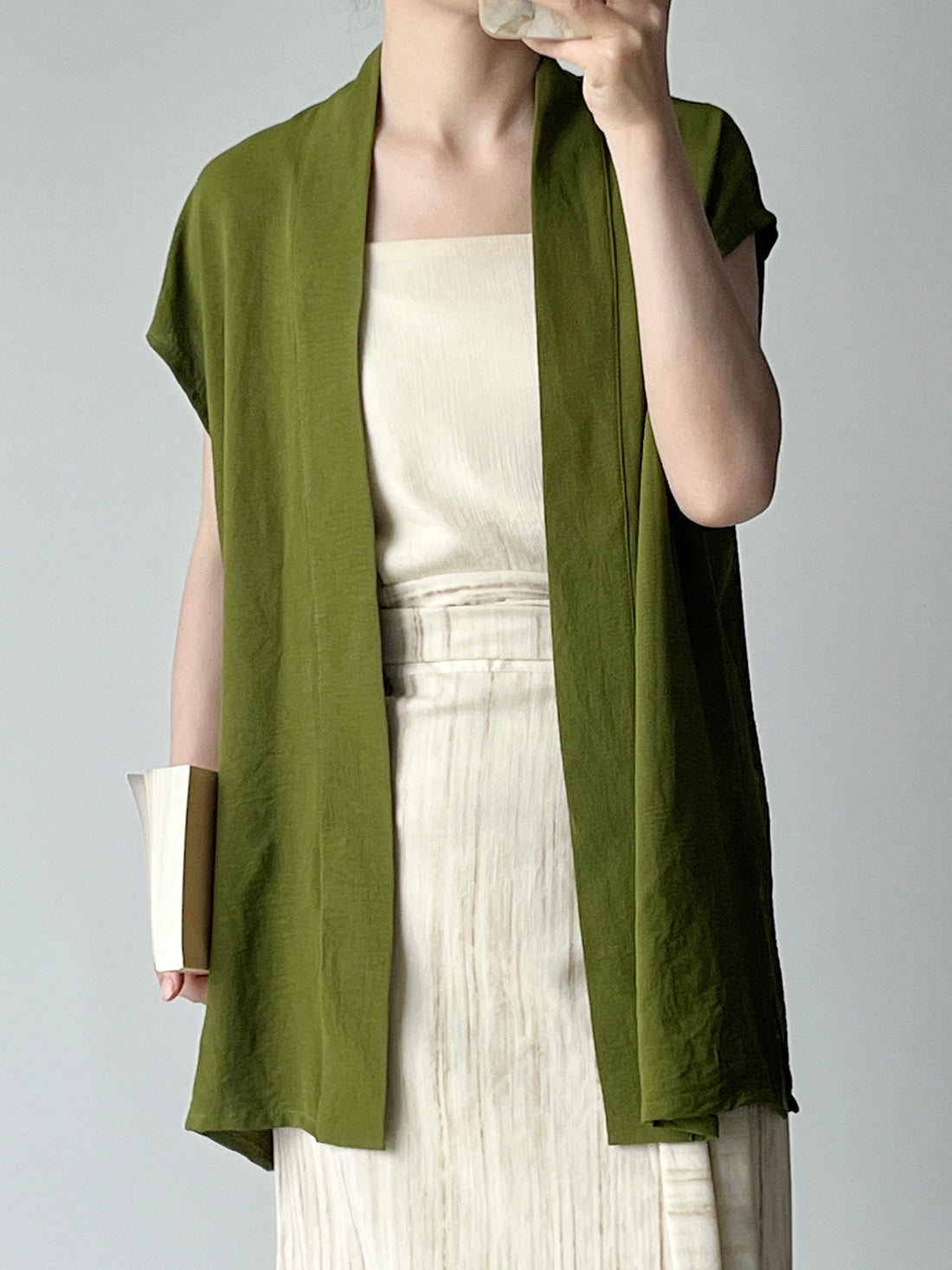 Anxiu Yingxiang Solid Song Hanfu Vest, Breathable Daily Commute