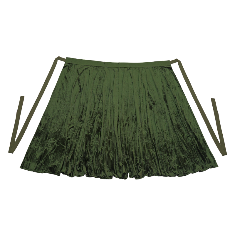 Nimeng Xuezhu Multicolor Basic Velvet Ruffle Skirt, 4.5m Hem, Spring/Fall/Winter, Versatile, Scarlett Green, Peacock Blue, Orange Red