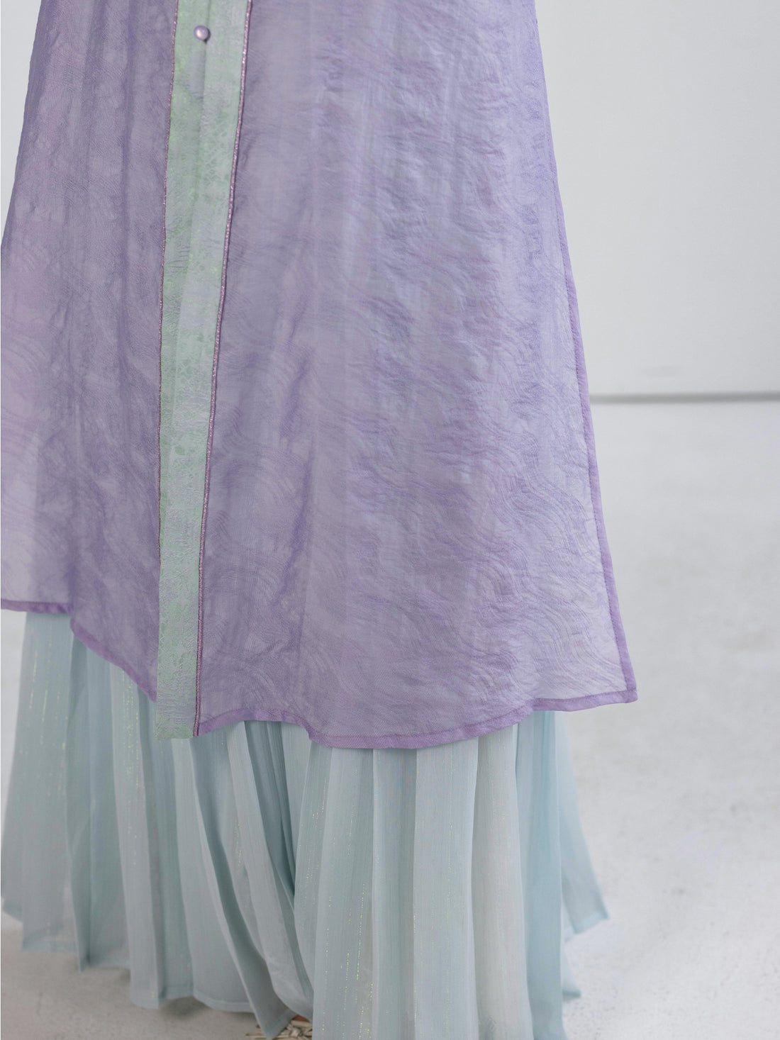 Dream Midsummer Night Original Wanli Gown & Pleated Skirt, Ming & Song Style, Tencel, Spring/Autumn Daily Hanfu