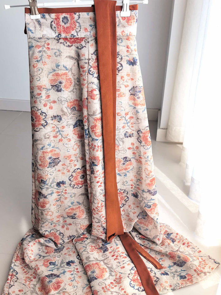 Subtle Sleeve Fragrance [Dunhuang 8-Piece Skirt] Hanfu Women Tang Style Half Skirt Daily Commute