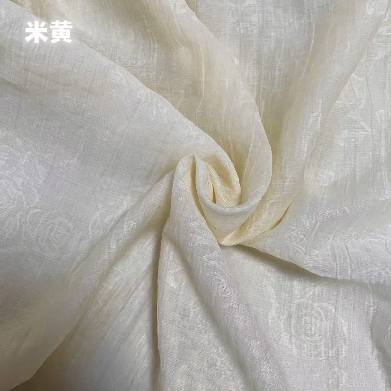 Dark Sleeve Fragrance Light Shirt Tencel Rose Shadow Plane Sleeve Short Sleeve Breathable Hanfu Women Daily Wear
