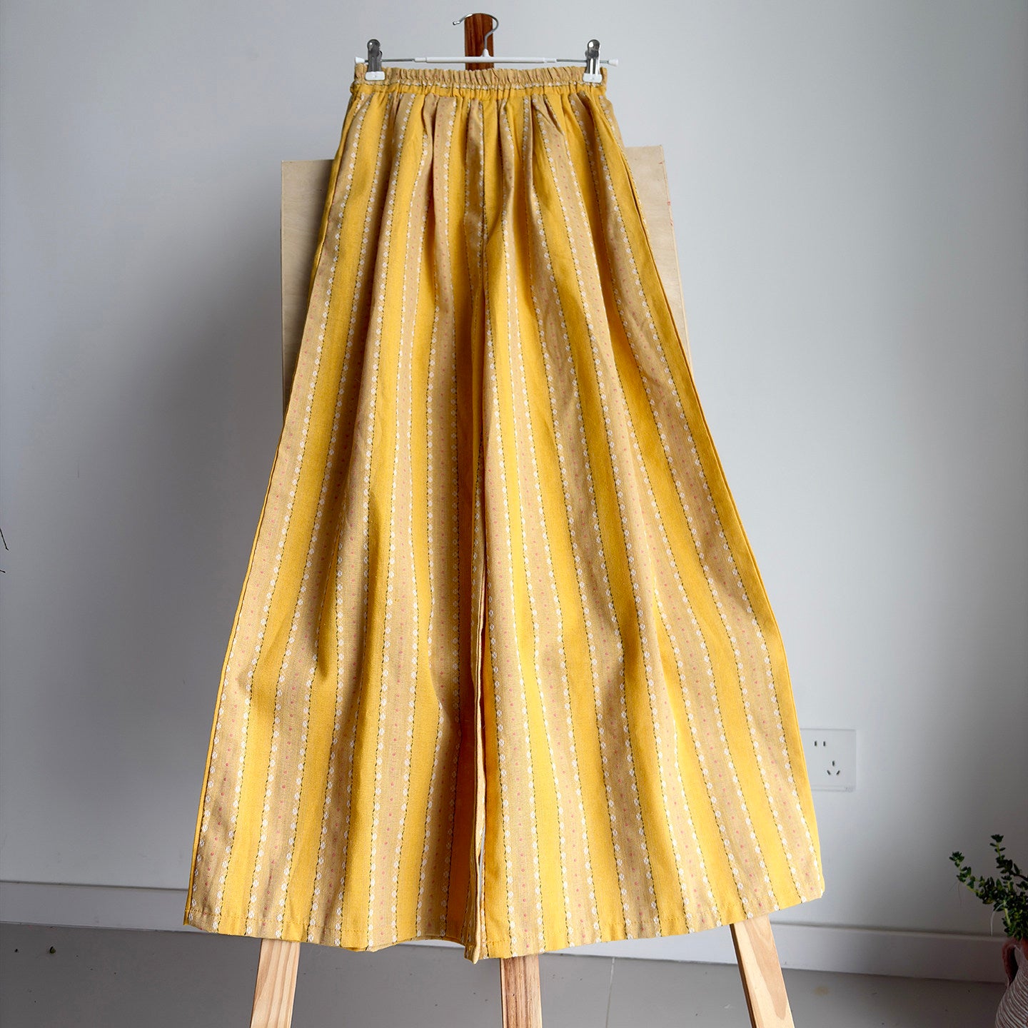 Dark Sleeve Fragrance [Green Pomelo Dye] Ming-style Modified Turn-down Collar Short Sleeve Hanfu Women Cotton Jacquard Breathable Daily Commute