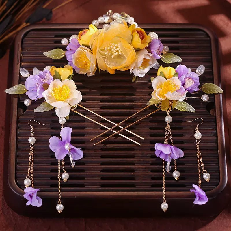 Ancient Style Hanfu Jewelry Hair Clip Sethan fu Chinese han fu hanfu male tang dynasty clothes chinese hanfu tang dynasty outfits traditiona hanfu dress chinese hanfu chinese style dress dress fashion cheongsam dress q