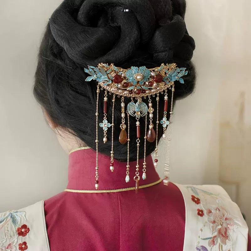 Beauty makes the phoenix fall|Ming Dynasty Style Phoenix Crownhan fu Chinese han fu hanfu male tang dynasty clothes chinese hanfu tang dynasty outfits traditiona hanfu dress chinese hanfu chinese style dress dress fashion cheongsam dress q