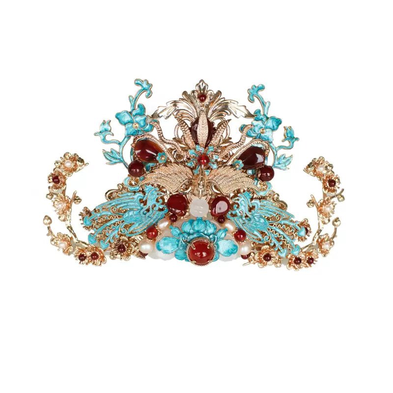 Beauty makes the phoenix fall|Ming Dynasty Style Phoenix Crownhan fu Chinese han fu hanfu male tang dynasty clothes chinese hanfu tang dynasty outfits traditiona hanfu dress chinese hanfu chinese style dress dress fashion cheongsam dress q