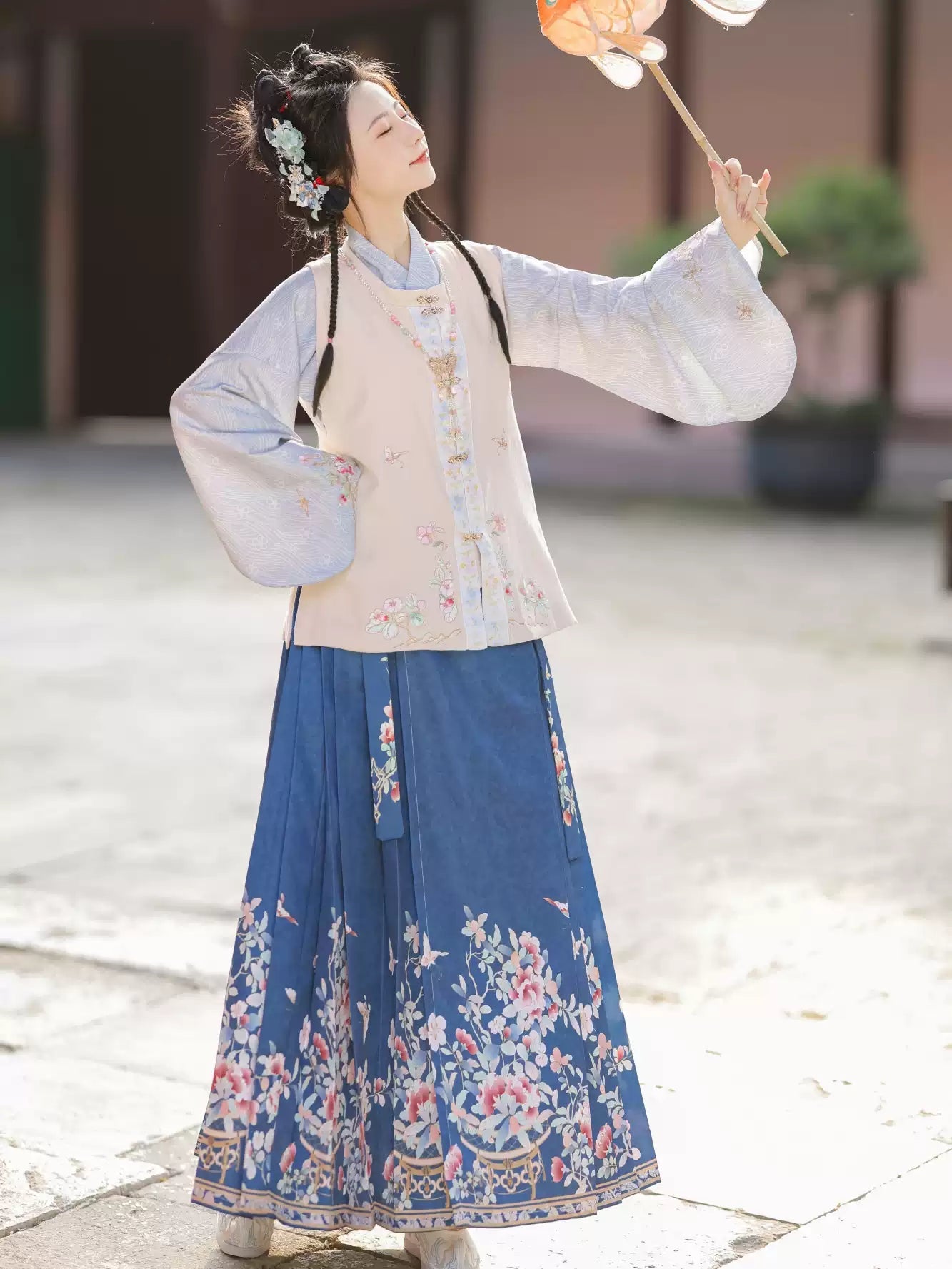 Blossom - Warmed Pathhan fu Chinese han fu hanfu male tang dynasty clothes chinese hanfu tang dynasty outfits traditiona hanfu dress chinese hanfu chinese style dress dress fashion cheongsam dress q