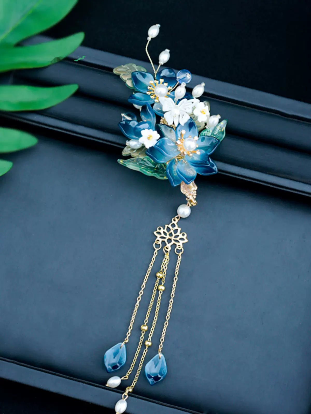 Blue Dream Forest|Hanfu Matching Hairpinhan fu Chinese han fu hanfu male tang dynasty clothes chinese hanfu tang dynasty outfits traditiona hanfu dress chinese hanfu chinese style dress dress fashion cheongsam dress q