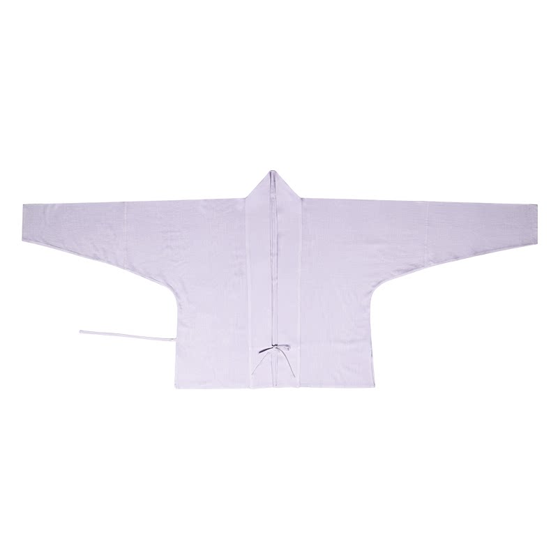 Nimeng Miaomiao Improved Batwing Sleeve Song-Style Spun Skirt Knit Hanfu, Fleece-Lined, Pink-Purple, Fall/Winter Daily Wear