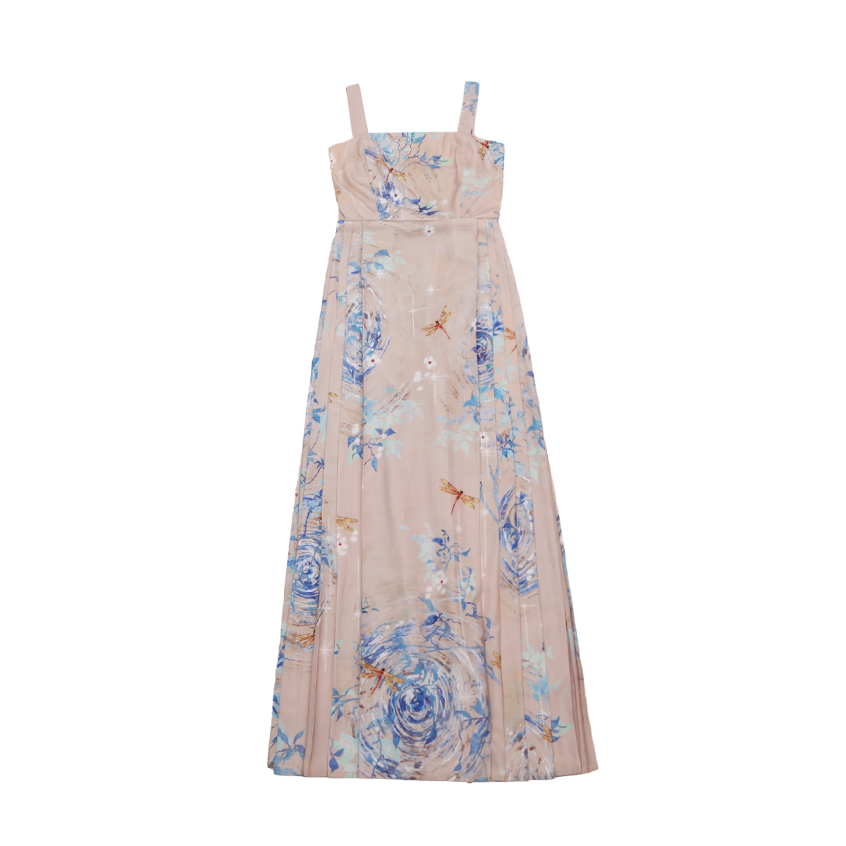 Dreamscape Summer Original Han-Style Dress, Song Dynasty Style, Longgan Temple-Inspired, Daily & Workwear, Women's, With Pockets