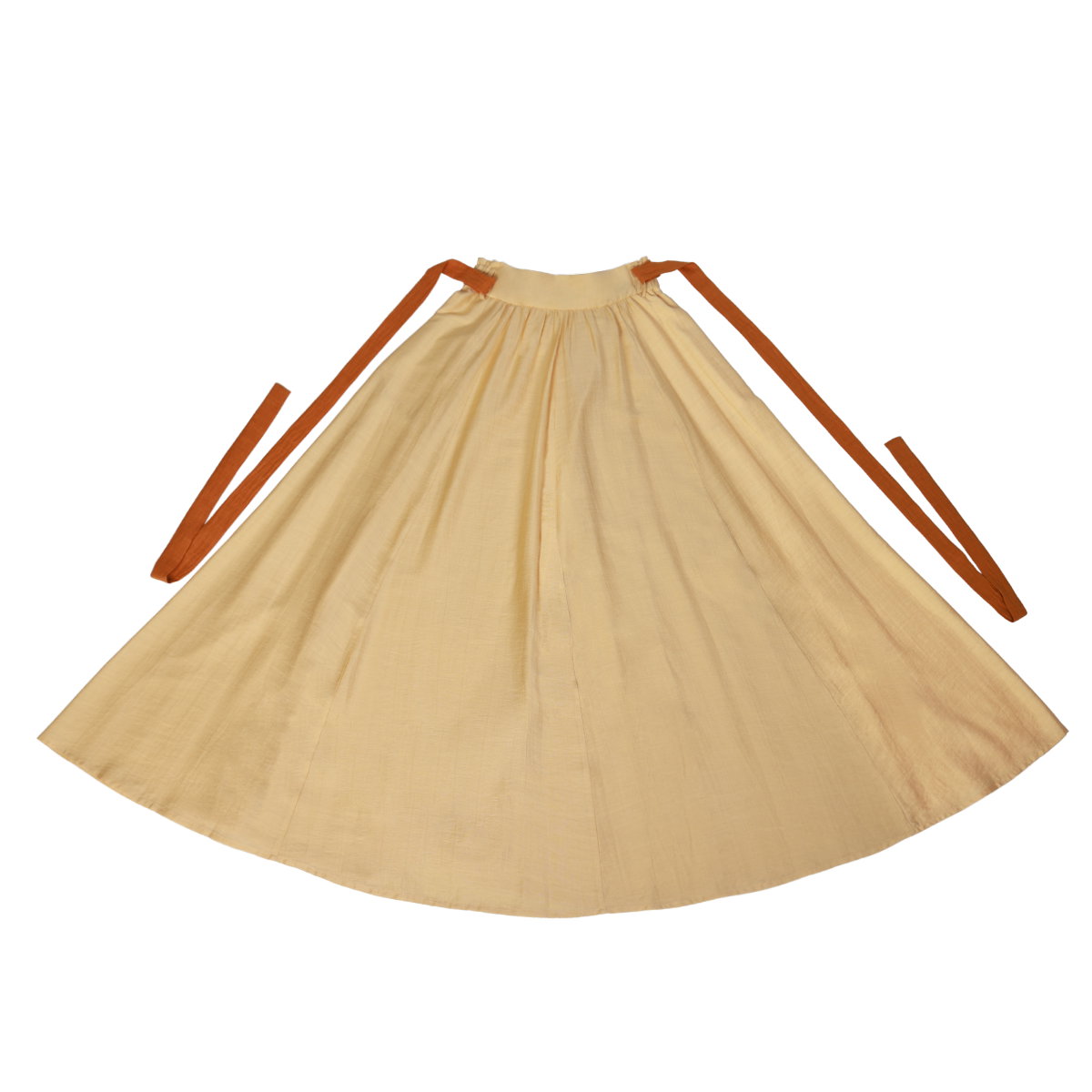 Dream Daisy Original Hanfu Song-style Open-front Top & Elastic Half Skirt S/A Rayon Commute Bright