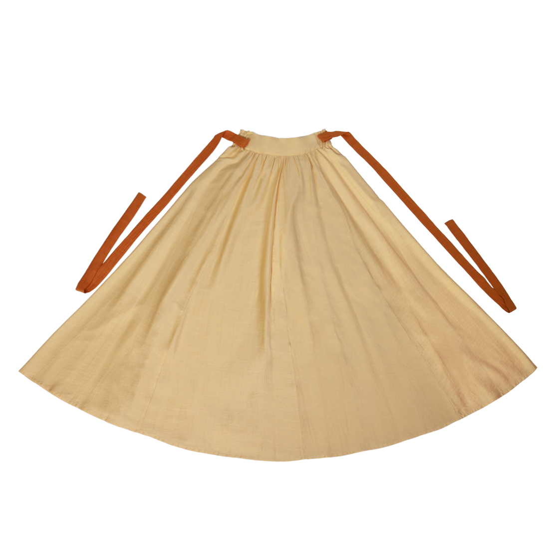 Dream Daisy Original Hanfu Song-style Open-front Top & Elastic Half Skirt S/A Rayon Commute Bright