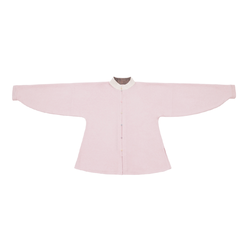 Dreamy Rainbow Candy Knit Mock-Neck Top, Ming-Style Cropped Top, Versatile Basic for Spring, Fall & Winter, Multiple Colors