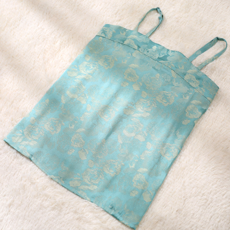 Anxiu Yingxiang Original "Flower Language" Hanfu Women's Adjustable Strap Song-Style Underlayer Top