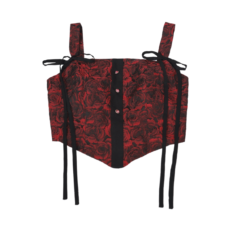 Dreamy Red Spider Lily Chinese-Style Velvet Hanfu Skirt & Batwing Sweater Jacket in Red & Black
