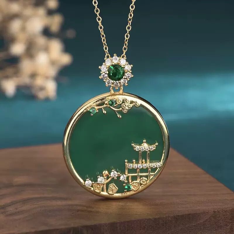 Enamel Necklace Collection|Hanfu Matching Necklacehan fu Chinese han fu hanfu male tang dynasty clothes chinese hanfu tang dynasty outfits traditiona hanfu dress chinese hanfu chinese style dress dress fashion cheongsam dress q