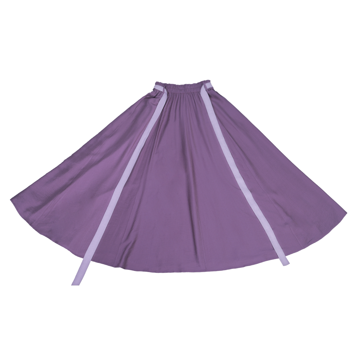 Dream Wisteria Smoothie - Original Chinese Style Elastic Waist Ru Skirt, Han Element Daily Commute Hanfu, Summer