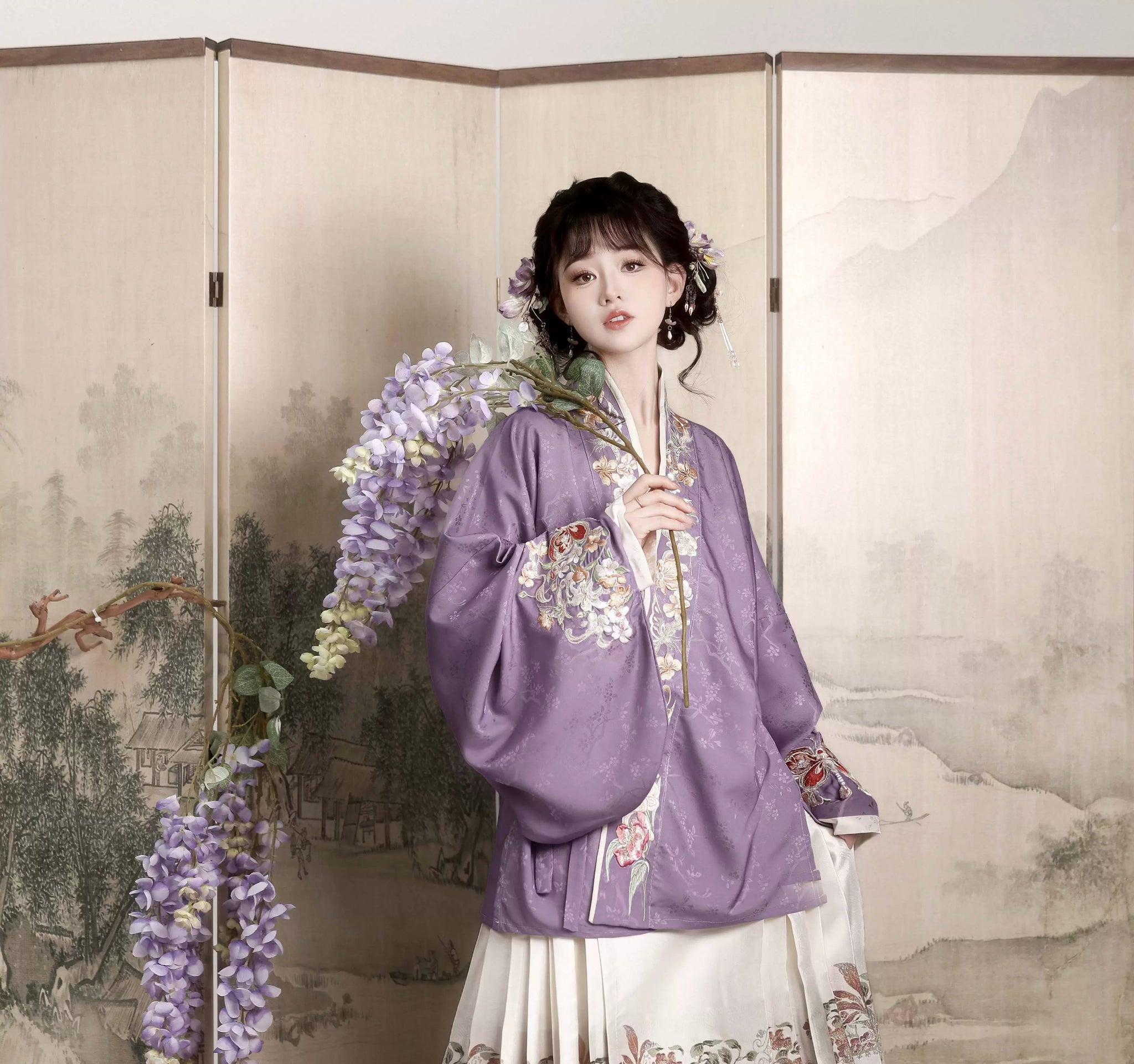 Floral Mist & Koihan fu Chinese han fu hanfu male tang dynasty clothes chinese hanfu tang dynasty outfits traditiona hanfu dress chinese hanfu chinese style dress dress fashion cheongsam dress q