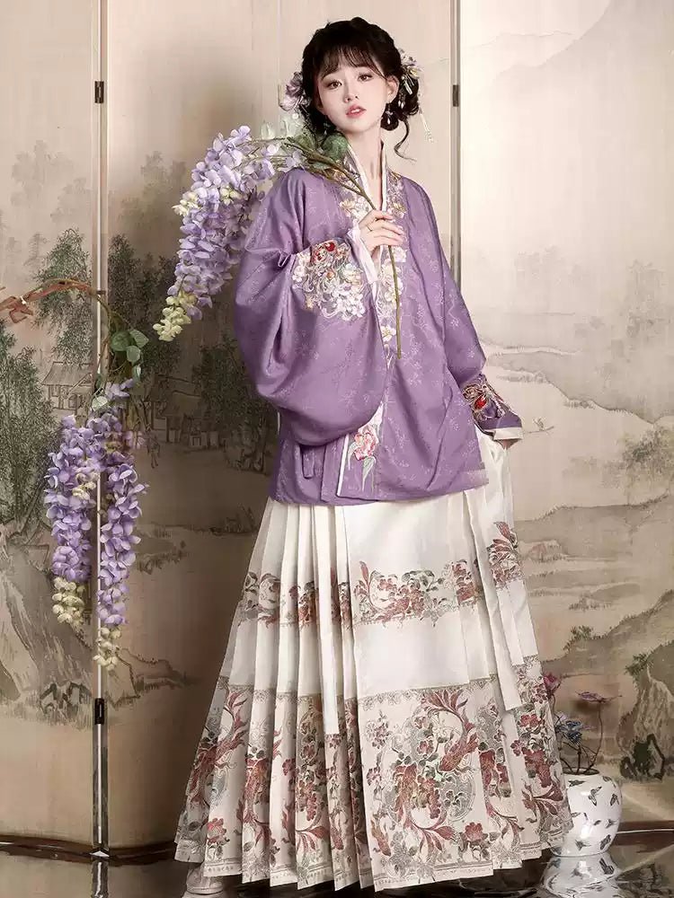 Floral Mist & Koihan fu Chinese han fu hanfu male tang dynasty clothes chinese hanfu tang dynasty outfits traditiona hanfu dress chinese hanfu chinese style dress dress fashion cheongsam dress q