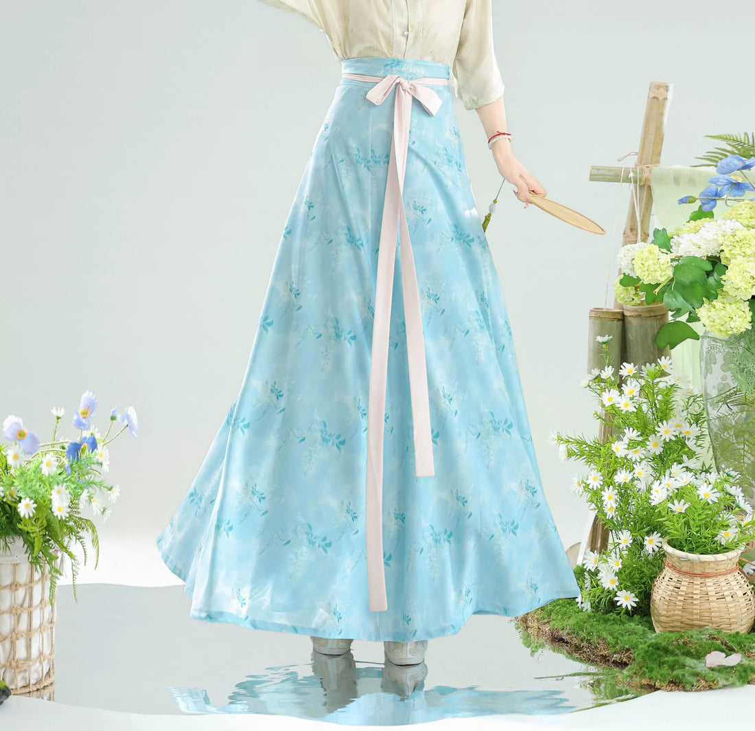 chinese flowy dress Flowy Chinese Dress Chinese Hanfu Dress Chinese Temple
