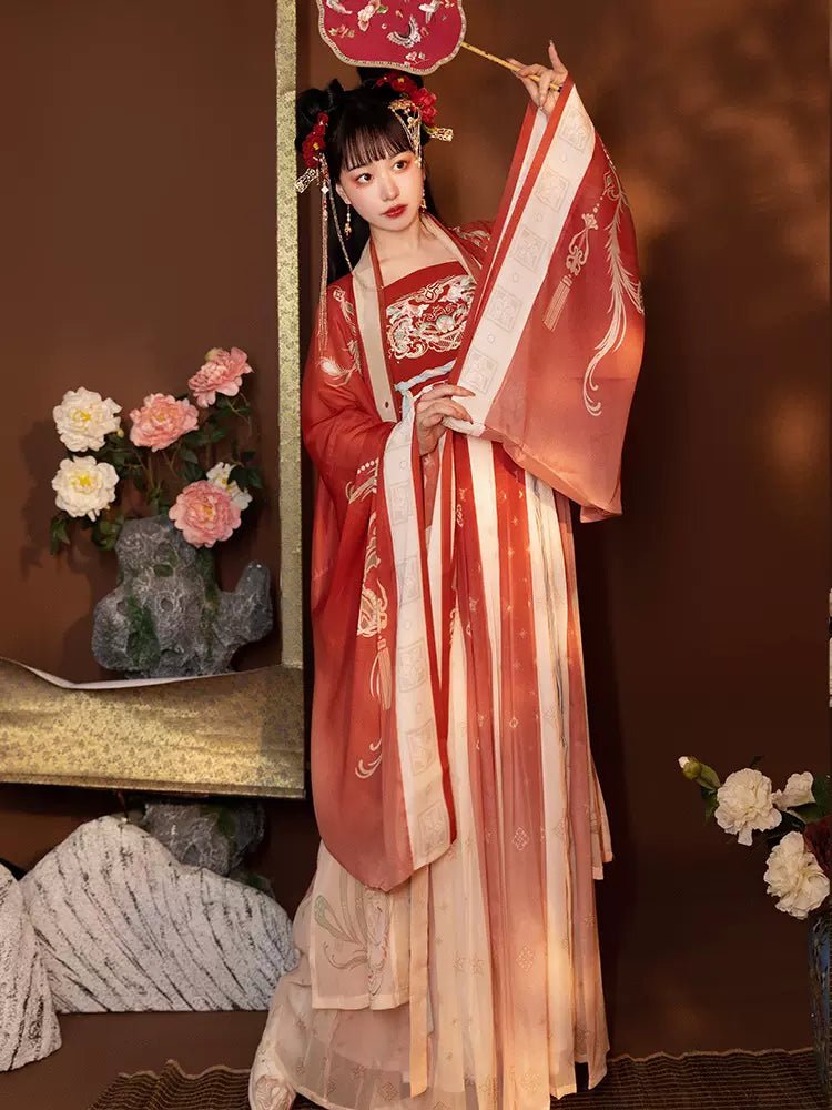 【Hanfu】A Song about Phoenix Hairpin |Tang Chest - Length skirthan fu Chinese han fu hanfu male tang dynasty clothes chinese hanfu tang dynasty outfits traditiona hanfu dress chinese hanfu chinese style dress dress fashion cheongsam dress q