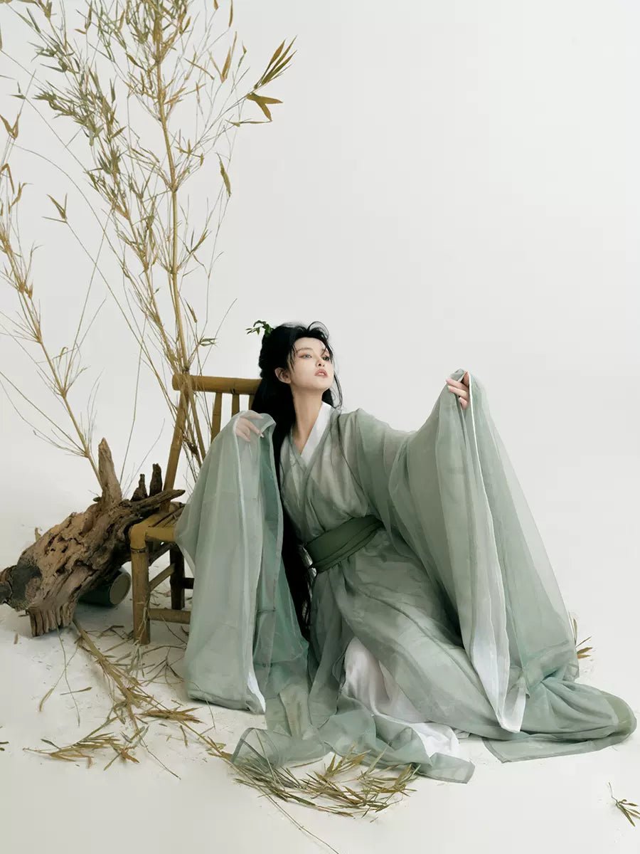 【Hanfu】Aqua Serenity | Wei & Jin Style Hanfuhan fu Chinese han fu hanfu male tang dynasty clothes chinese hanfu tang dynasty outfits traditiona hanfu dress chinese hanfu chinese style dress dress fashion cheongsam dress q