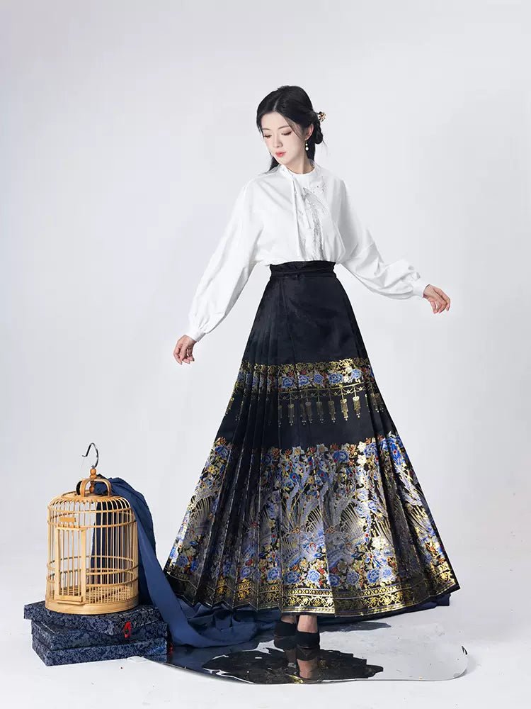 【Hanfu】Autumn Night Splendor Dream | Mamian skirthan fu Chinese han fu hanfu male tang dynasty clothes chinese hanfu tang dynasty outfits traditiona hanfu dress chinese hanfu chinese style dress dress fashion cheongsam dress q