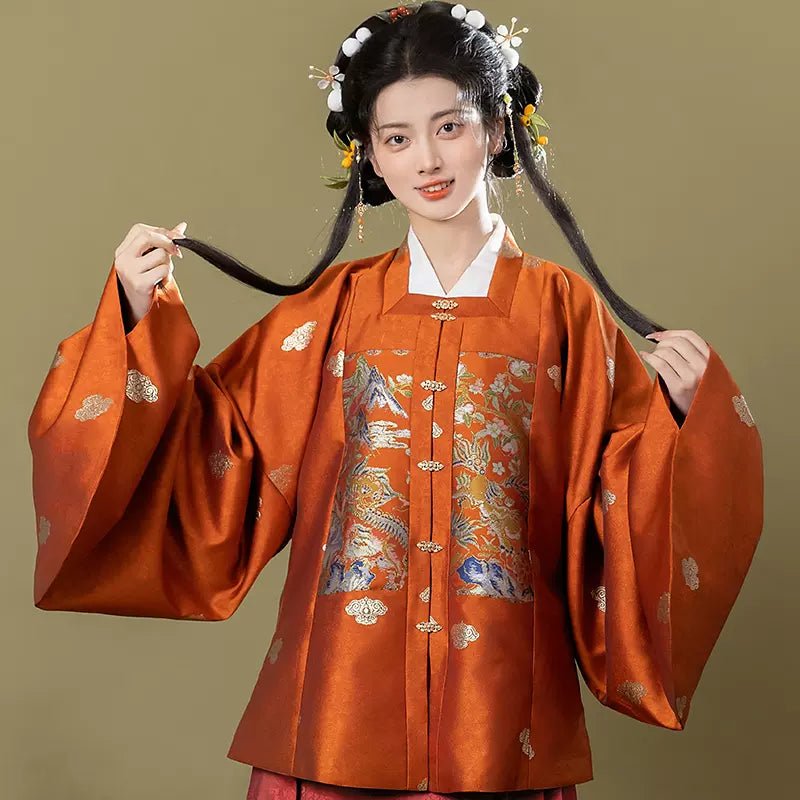 【Hanfu】Autumn Splendor | Ming Style Hanfuhan fu Chinese han fu hanfu male tang dynasty clothes chinese hanfu tang dynasty outfits traditiona hanfu dress chinese hanfu chinese style dress dress fashion cheongsam dress q