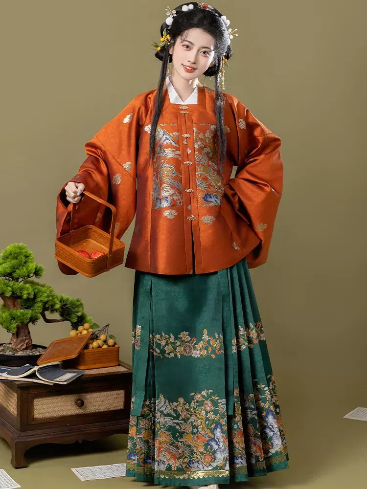 【Hanfu】Autumn Splendor | Ming Style Hanfuhan fu Chinese han fu hanfu male tang dynasty clothes chinese hanfu tang dynasty outfits traditiona hanfu dress chinese hanfu chinese style dress dress fashion cheongsam dress q