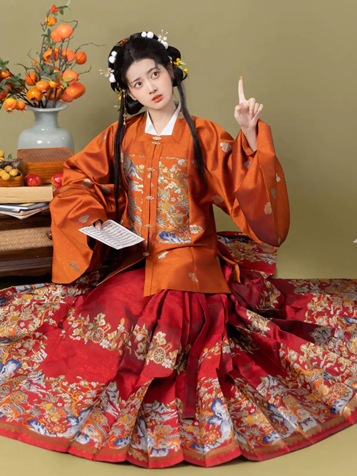 【Hanfu】Autumn Splendor | Ming Style Hanfuhan fu Chinese han fu hanfu male tang dynasty clothes chinese hanfu tang dynasty outfits traditiona hanfu dress chinese hanfu chinese style dress dress fashion cheongsam dress q