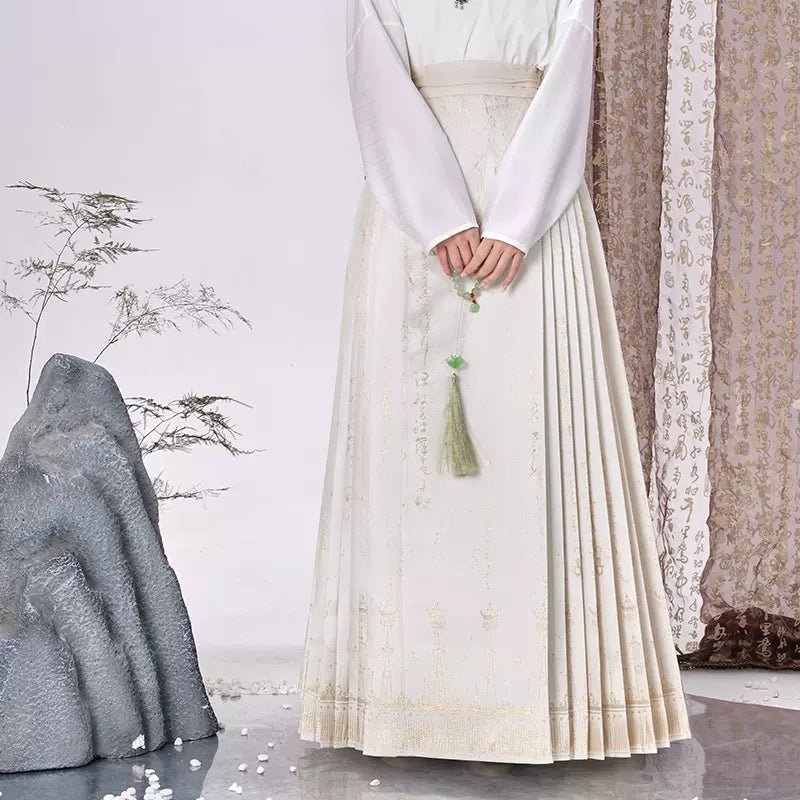 【Hanfu】Autumn Waters and the Sky are of One Color | Mamian skirthan fu Chinese han fu hanfu male tang dynasty clothes chinese hanfu tang dynasty outfits traditiona hanfu dress chinese hanfu chinese style dress dress fashion cheongsam dress q