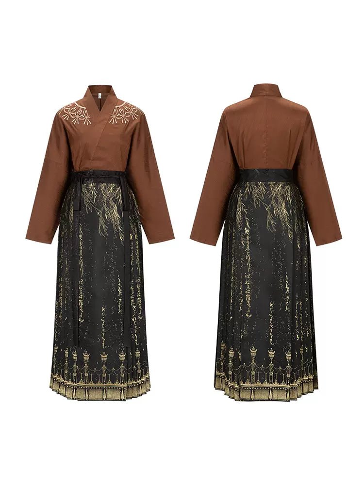 【Hanfu】Autumn Waters and the Sky are of One Color | Mamian skirthan fu Chinese han fu hanfu male tang dynasty clothes chinese hanfu tang dynasty outfits traditiona hanfu dress chinese hanfu chinese style dress dress fashion cheongsam dress q