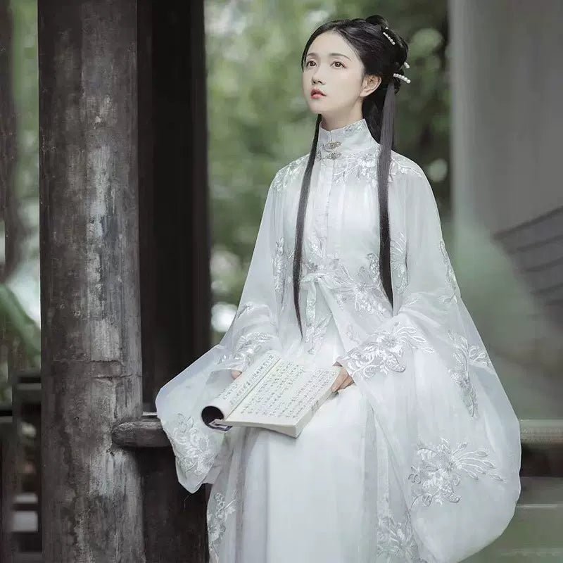 【Hanfu】Azure Grace | Ming Style Hanfuhan fu Chinese han fu hanfu male tang dynasty clothes chinese hanfu tang dynasty outfits traditiona hanfu dress chinese hanfu chinese style dress dress fashion cheongsam dress q