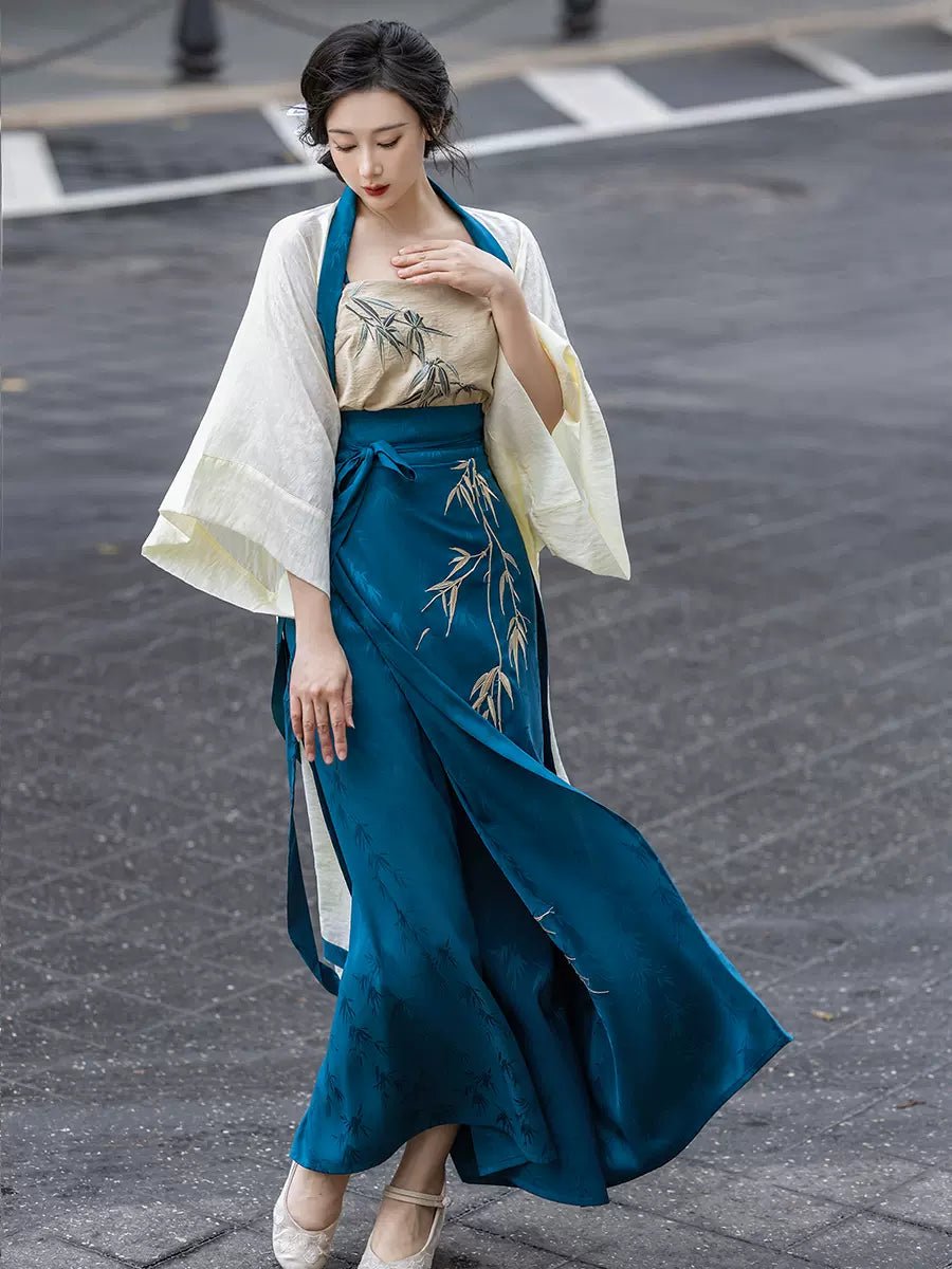 【Hanfu】﻿Bamboo language|竹语han fu Chinese han fu hanfu male tang dynasty clothes chinese hanfu tang dynasty outfits traditiona hanfu dress chinese hanfu chinese style dress dress fashion cheongsam dress q