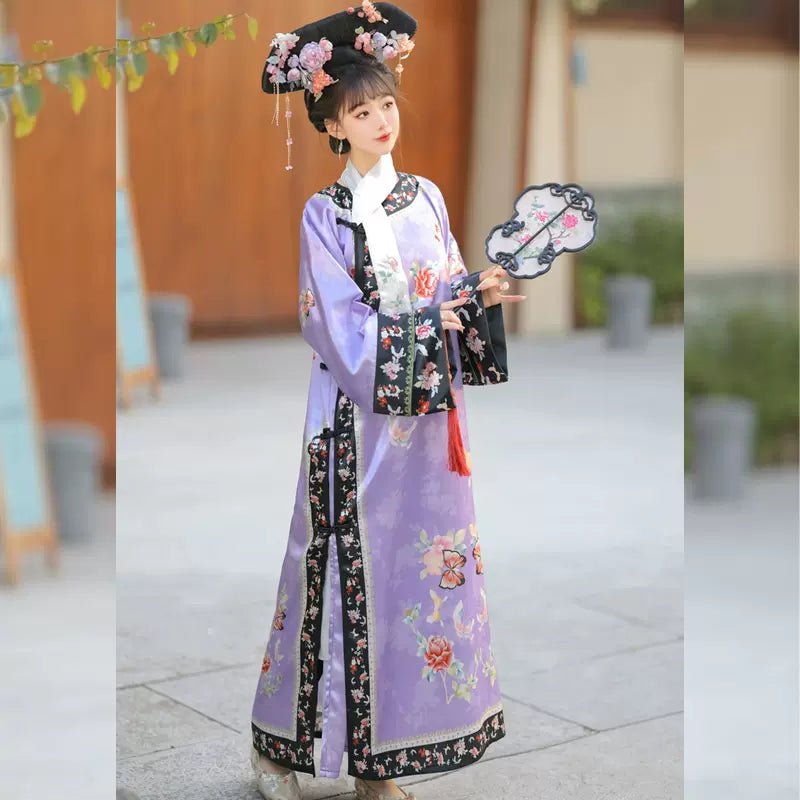 【Hanfu】Blossom Quartet Harmony | Qing Style Hanfuhan fu Chinese han fu hanfu male tang dynasty clothes chinese hanfu tang dynasty outfits traditiona hanfu dress chinese hanfu chinese style dress dress fashion cheongsam dress q